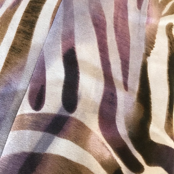 Alberto Makali zebra animal print coat size 14 - Picture 11 of 14